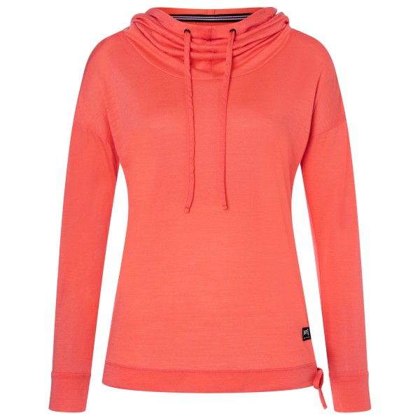 super.natural - Women's Funnel Hoodie - Hoodie Gr M rot von super.natural