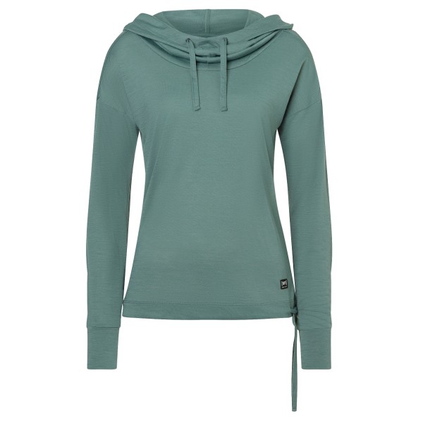 super.natural - Women's Funnel Hoodie - Hoodie Gr XS türkis von super.natural