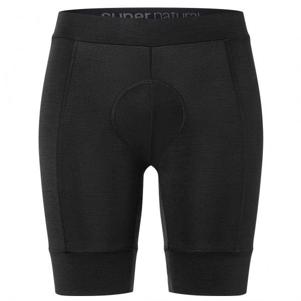 super.natural - Women's Grava Shorts - Velohose Gr XS schwarz von super.natural