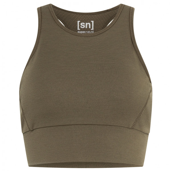 super.natural - Women's Liquid Flow Top - Sport-BH Gr 34 - XS braun von super.natural