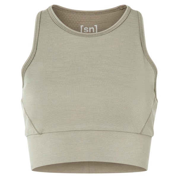 super.natural - Women's Liquid Flow Top - Sport-BH Gr XS grau von super.natural