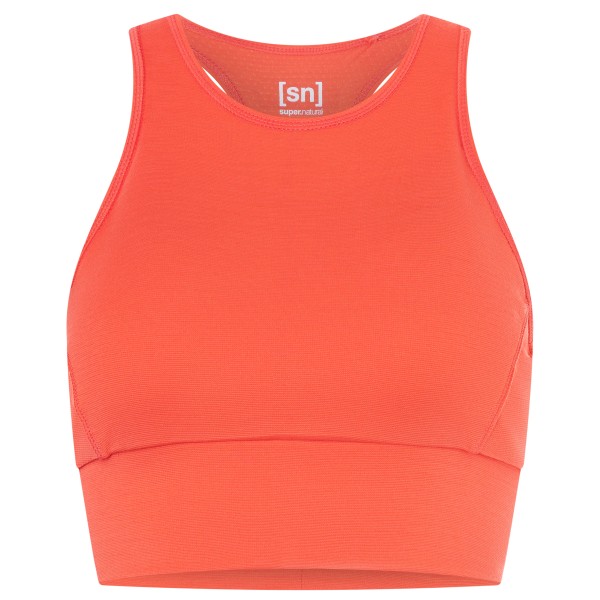 super.natural - Women's Liquid Flow Top - Sport-BH Gr L rot super.natural - Women's Liquid Flow Top - Sport-BH Gr L rot von super.natural