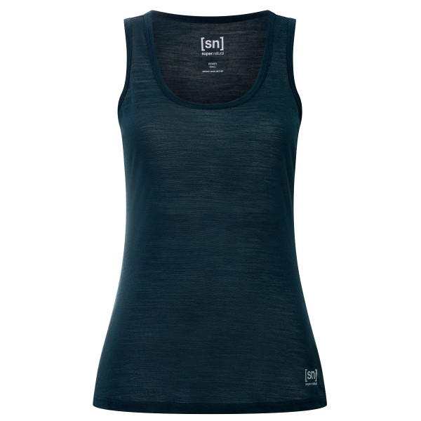 super.natural - Women's Sierra 140 Tank - Top Gr XS blau von super.natural