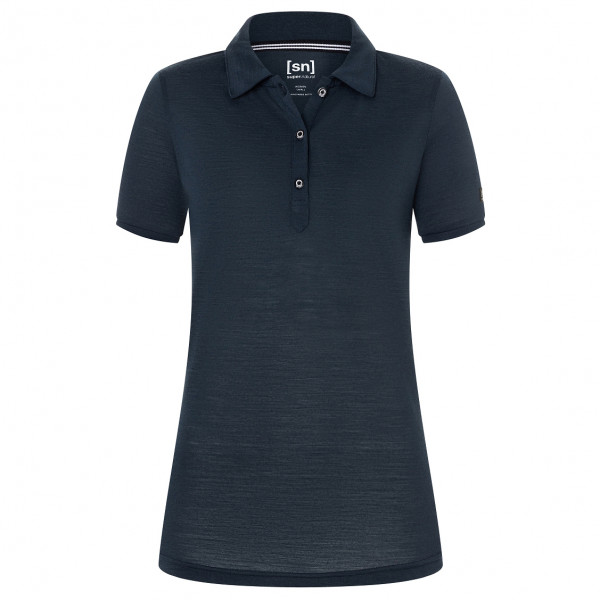 super.natural - Women's Sporty Polo - Polo-Shirt Gr XS blau von super.natural