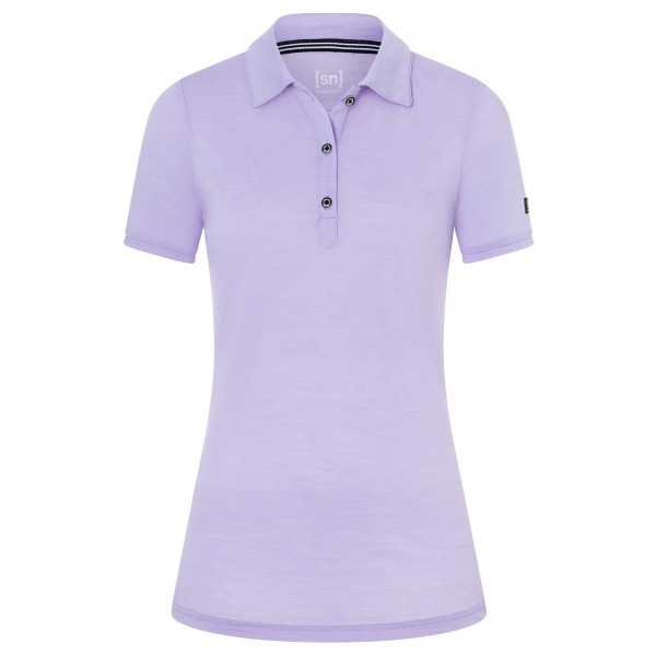 super.natural - Women's Sporty Polo - Polo-Shirt Gr 34 - XS lila von super.natural