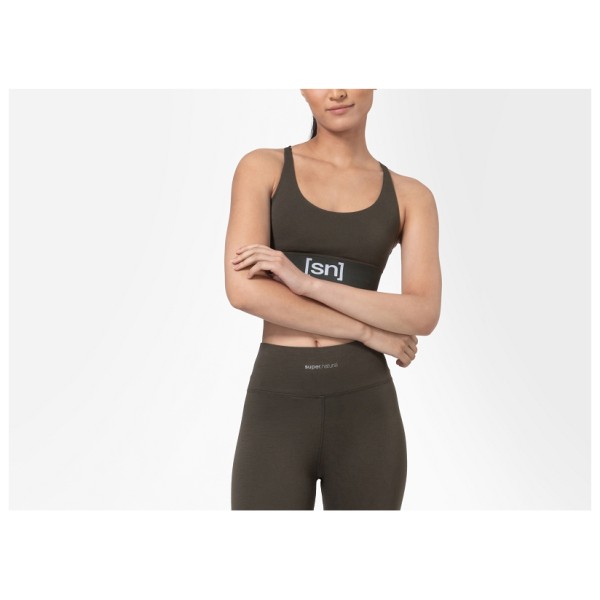 super.natural - Women's Super Top - Sport-BH Gr S weiß von super.natural