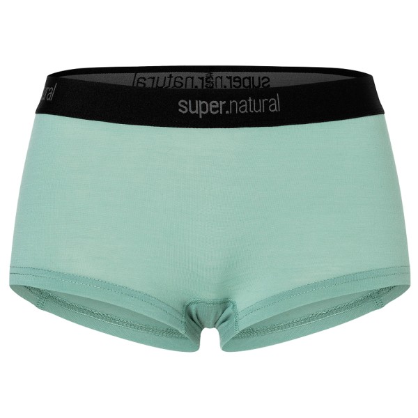 super.natural - Women's Tundra 175 Boyfriend Hipster - Unterhose Gr 34 - XS grün von super.natural