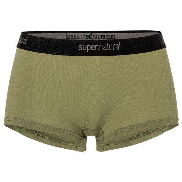 super.natural - Women's Tundra 175 Boyfriend Hipster - Unterhose Gr 34 - XS oliv von super.natural