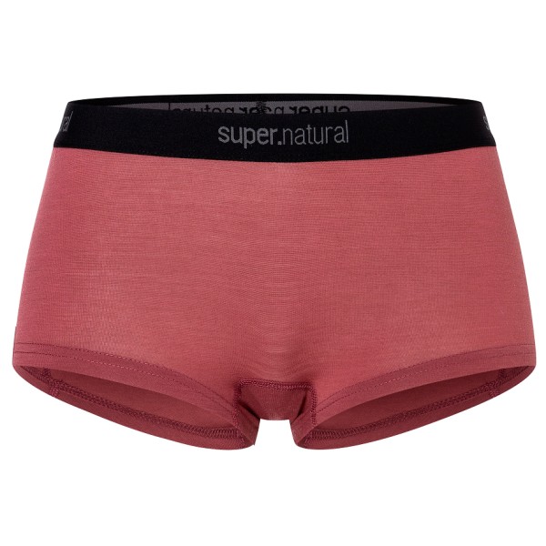 super.natural - Women's Tundra 175 Boyfriend Hipster - Unterhose Gr 34 - XS rot von super.natural