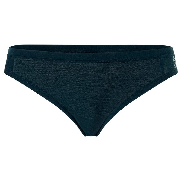 super.natural - Women's Tundra 175 Thong - Unterhose Gr 34 - XS;36 - S;38 - M;40 - L;42 - XL;44 - XXL blau;schwarz von super.natural