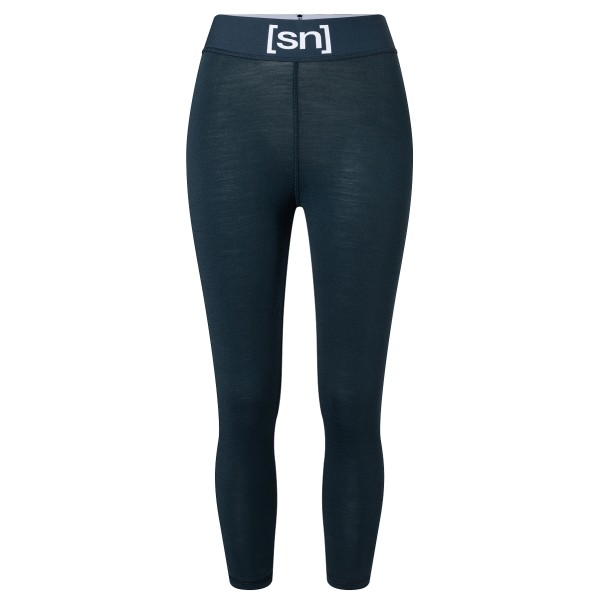 super.natural - Women's Tundra 175 Tight 3/4 - Lange Unterhose Gr M;S;XL;XS;XXL blau;schwarz von super.natural