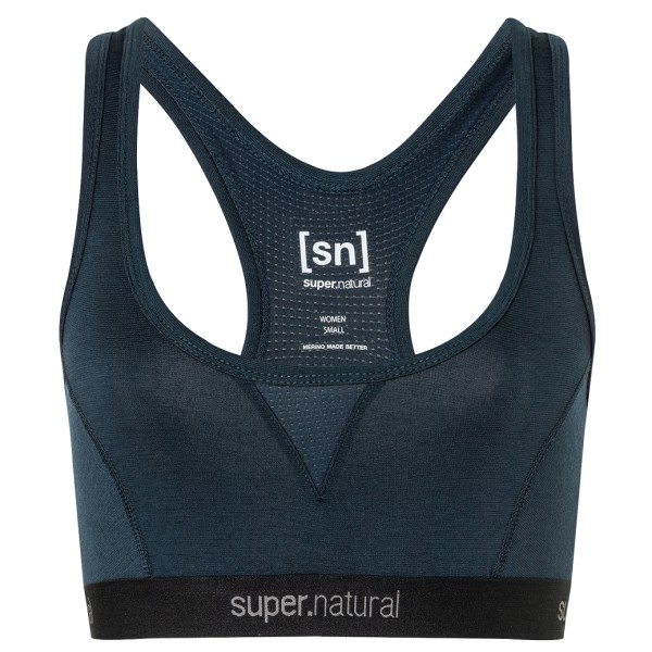 super.natural - Women's Tundra 220 Semplice Bra - Sport-BH Gr 36 - S blau von super.natural