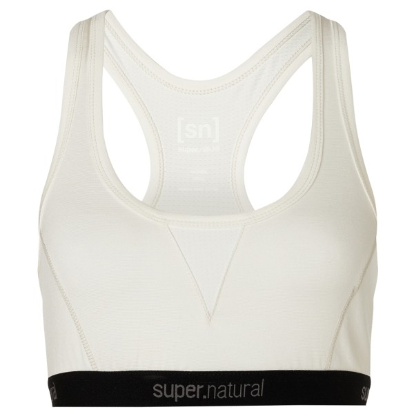 super.natural - Women's Tundra 220 Semplice Bra - Sport-BH Gr 36 - S weiß von super.natural