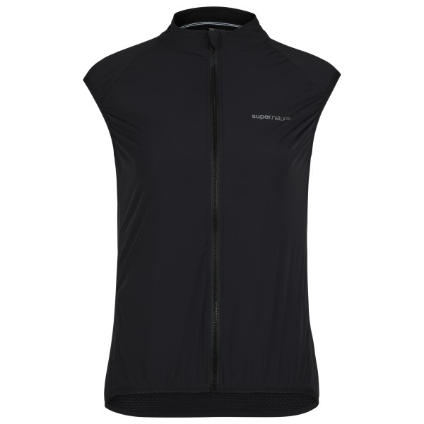 super.natural - Women's Unstoppable Gilet - Velogilet Gr L;M;S;XL;XS schwarz von super.natural