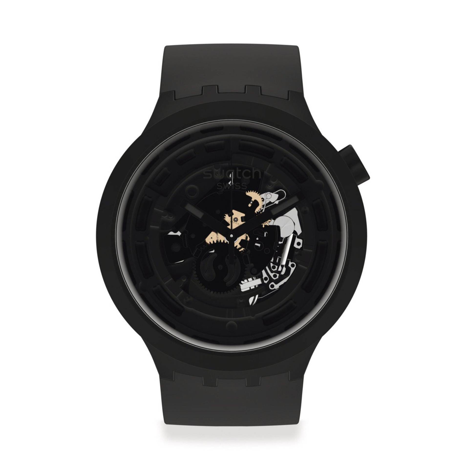 Analoguhr Herren Black 47mm