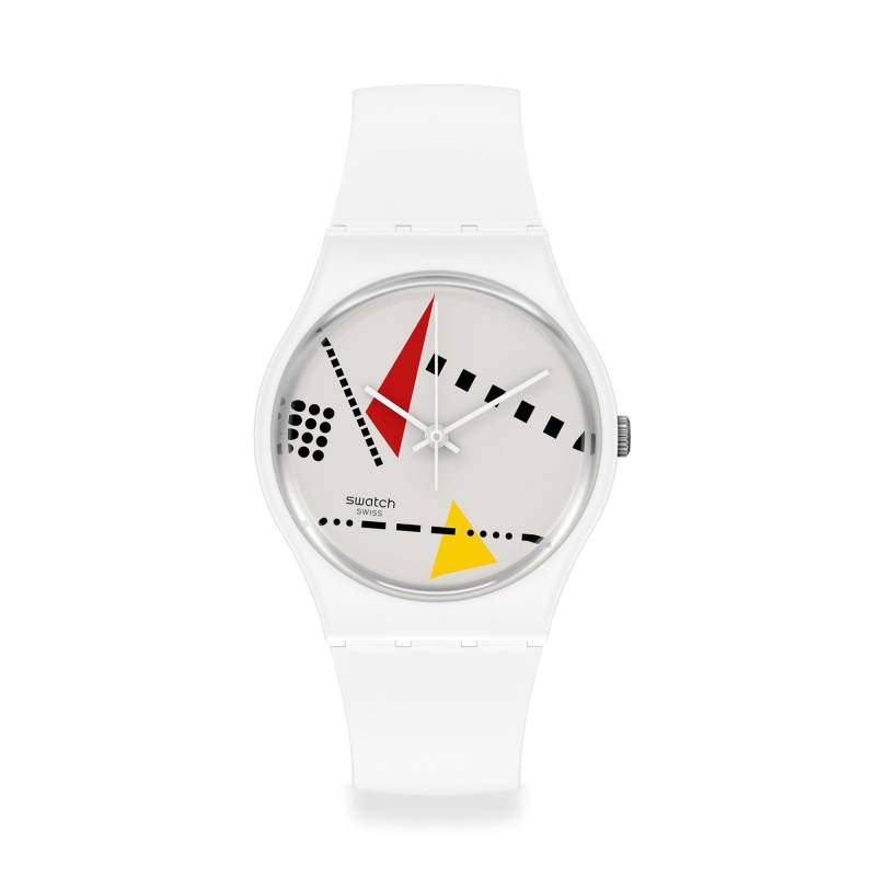 Analoguhr Herren Weiss 34mm von swatch