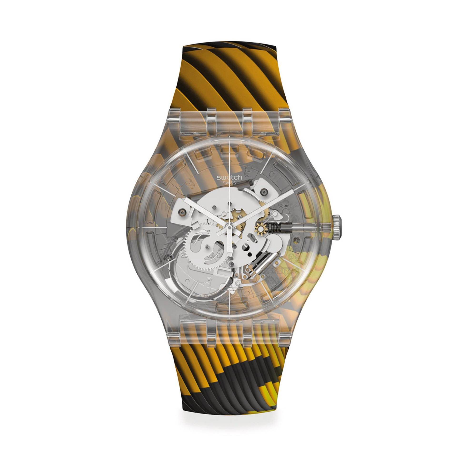 Analoguhr Herren Zweifarbig 41mm von swatch