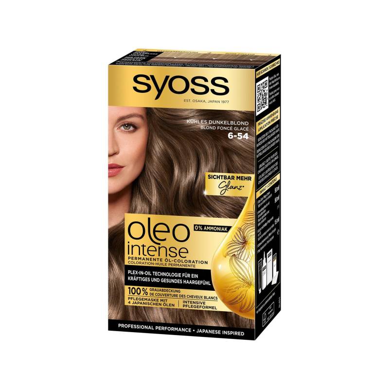 Oleo Intense Color 6-54 Kühles Dunkelblond Damen von syoss