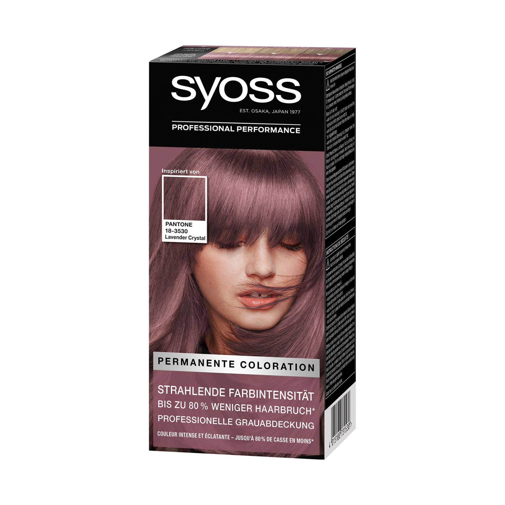 Permanente Coloration Damen _ Lavender Crystal von syoss