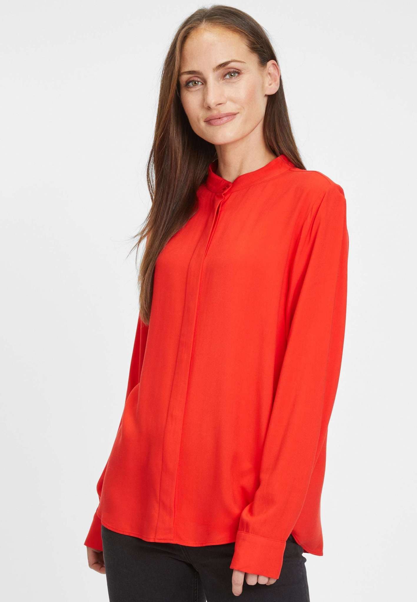 Tamaris Blusentop »Bluse Bytom Stand Collar Blouse« von tamaris