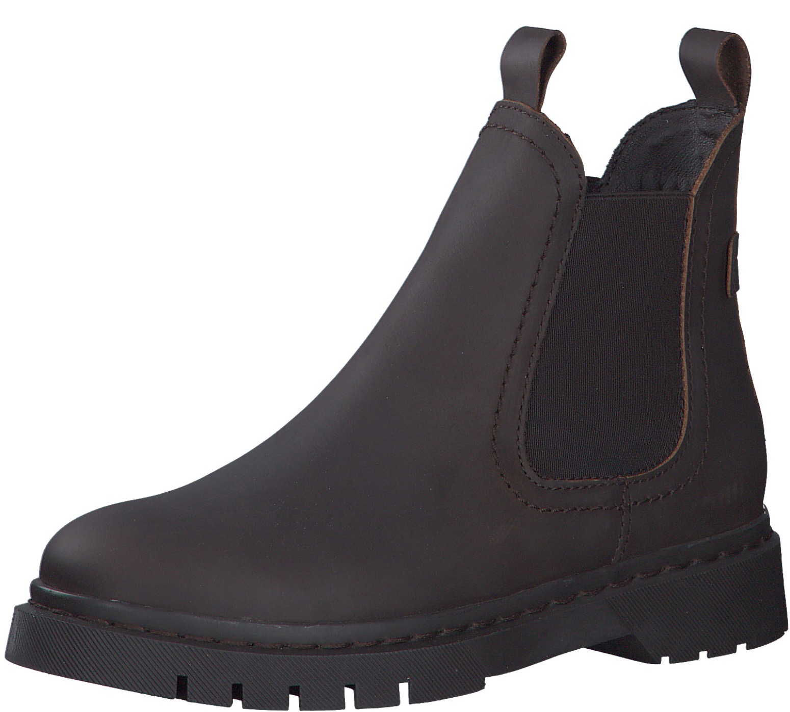 Tamaris Chelseaboots, Blockabsatz, Schlupfboots, Stiefelette mit zwei Anziehlaschen Tamaris Chelseaboots, Blockabsatz, Schlupfboots, Stiefelette mit zwei Anziehlaschen von tamaris