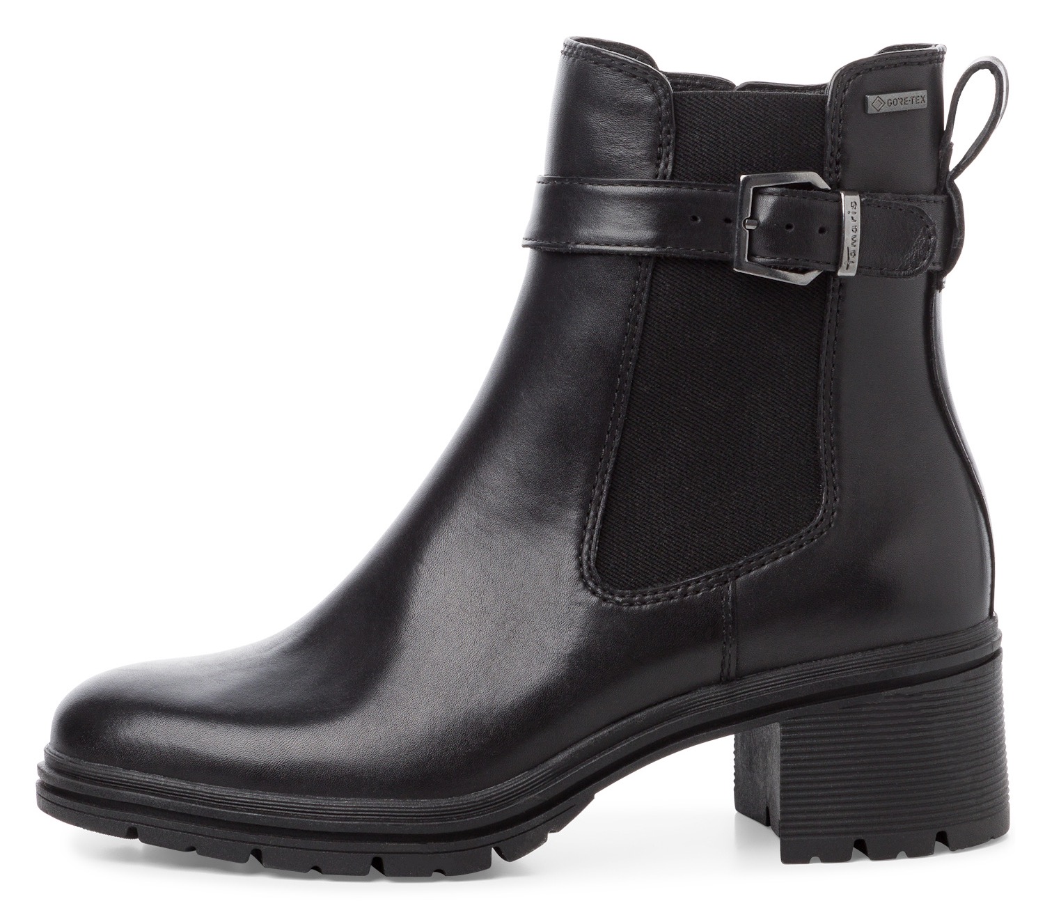 Tamaris Chelseaboots, Blockabsatz, Stiefelette, Businessschuh, Gore Tex-Ausstattung von tamaris