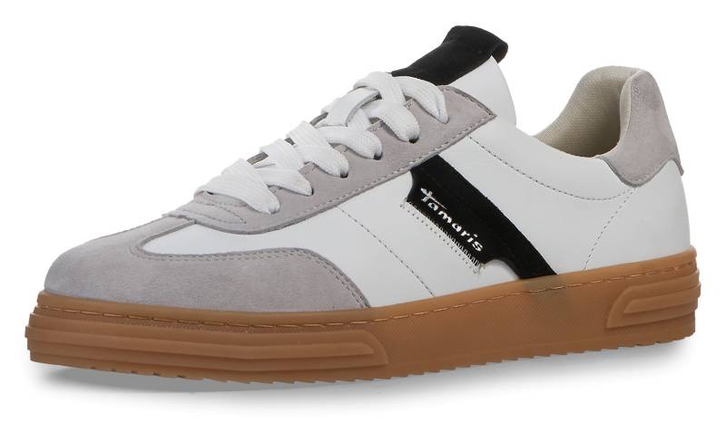 Tamaris Plateausneaker, Schnürschuh, Halbschuh, Freizeitschuh mit gepolstertem Schaftrand von tamaris