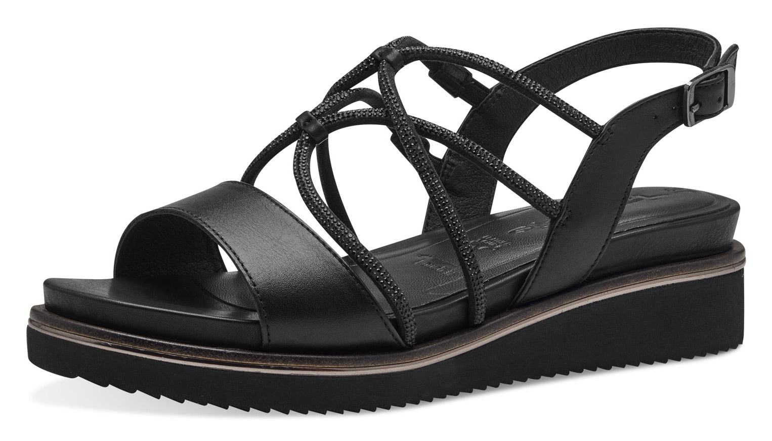 Tamaris Sandalette, Sommerschuh, Sandale, Keilabsatz, mit vielen Riemen Tamaris Sandalette, Sommerschuh, Sandale, Keilabsatz, mit vielen Riemen von tamaris