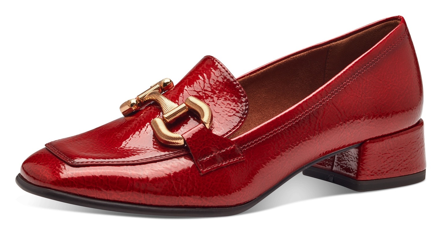 Tamaris Slipper, Blockabsatz, Pumps, Halbschuh, Schlupfschuh mit modischer Zierspange Tamaris Slipper, Blockabsatz, Pumps, Halbschuh, Schlupfschuh mit modischer Zierspange von tamaris
