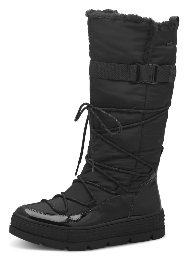 Tamaris Snowboots, Plateau, Winterstiefel, Schneestiefel in schmaler Form von tamaris