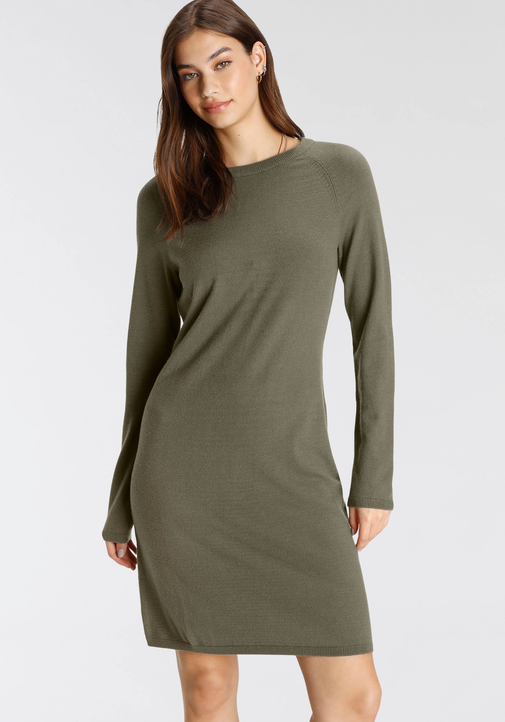 Tamaris Strickkleid, kurzes Kleid, figurumspielend, aus Viskosemischung Tamaris Strickkleid, kurzes Kleid, figurumspielend, aus Viskosemischung von tamaris