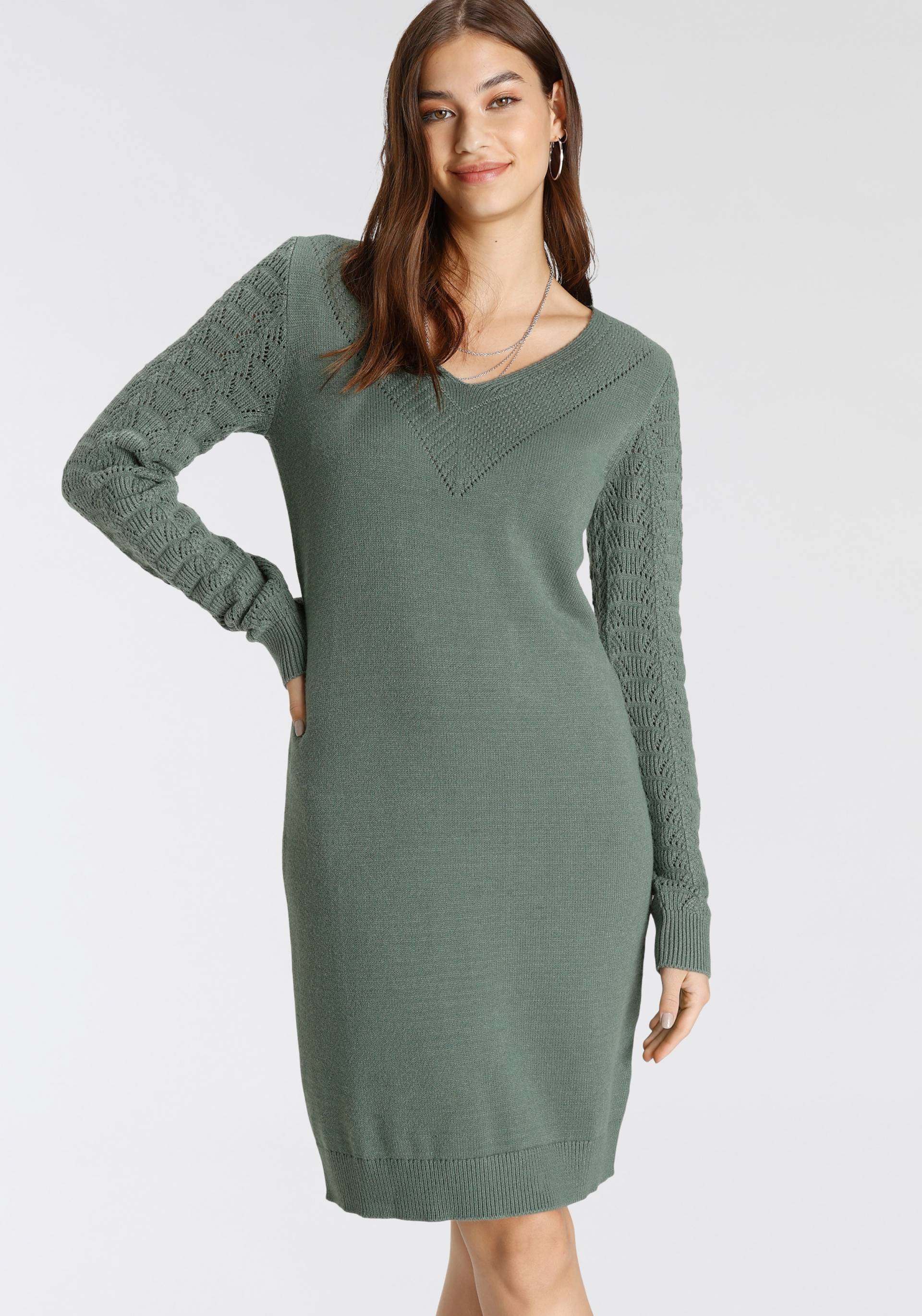 Tamaris Strickkleid, festlich, lang, feminin und figurbetont, aus Viskosemischung Tamaris Strickkleid, festlich, lang, feminin und figurbetont, aus Viskosemischung von tamaris