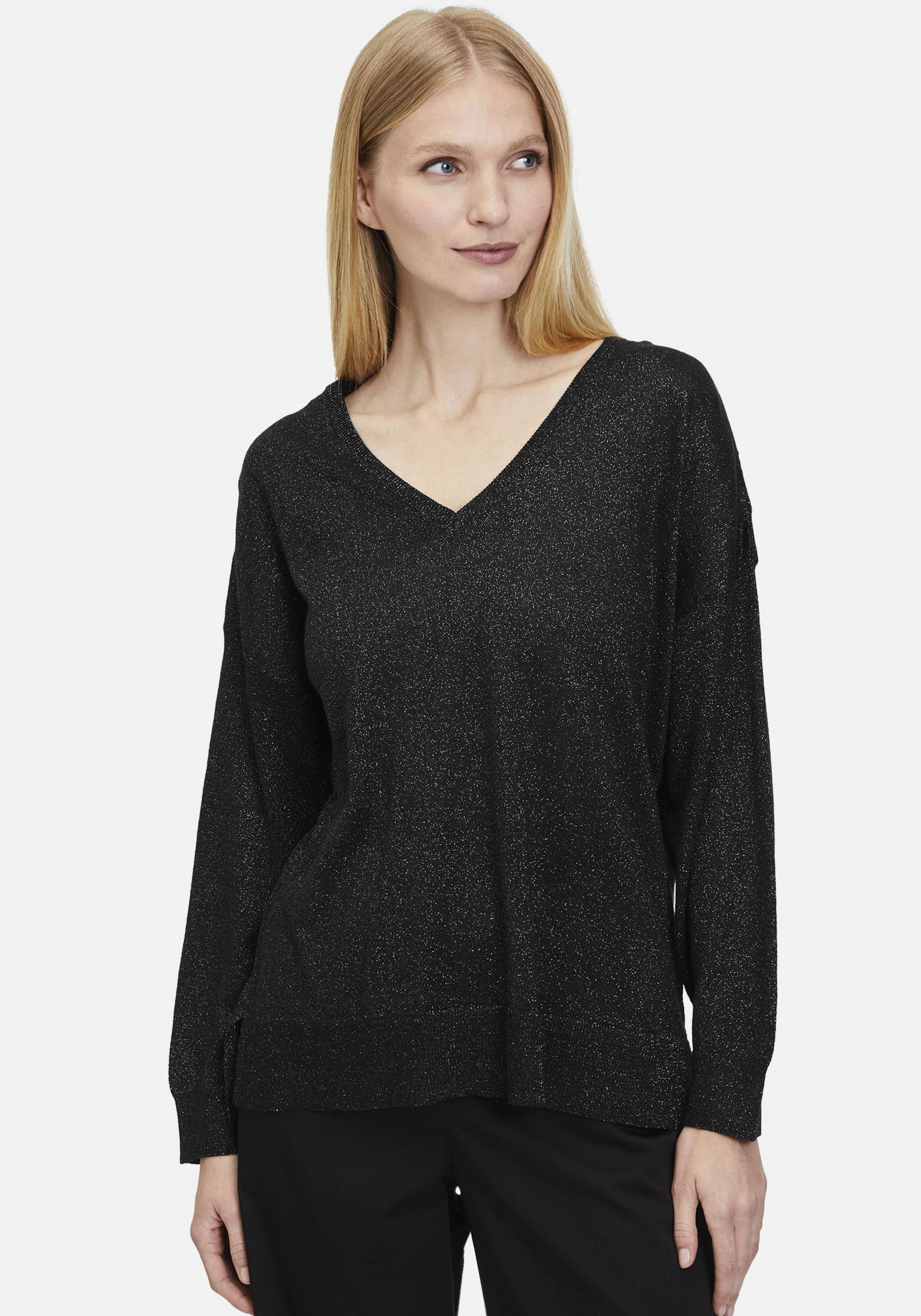 Tamaris Strickpullover, in glitzender Optik Tamaris Strickpullover, in glitzender Optik von tamaris