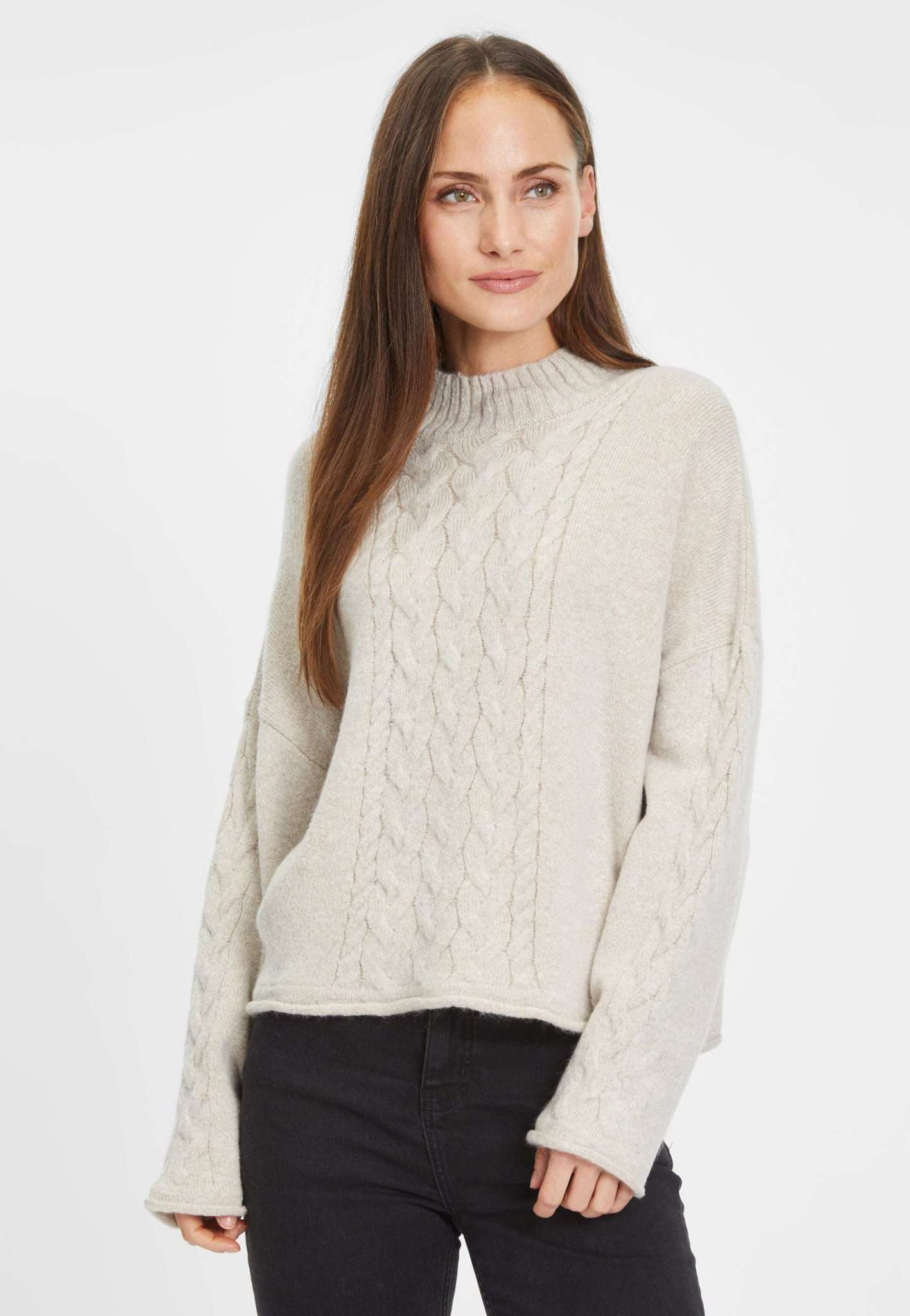 Tamaris Strickpullover »Pullover Balje Cable Knit Sweater« von tamaris