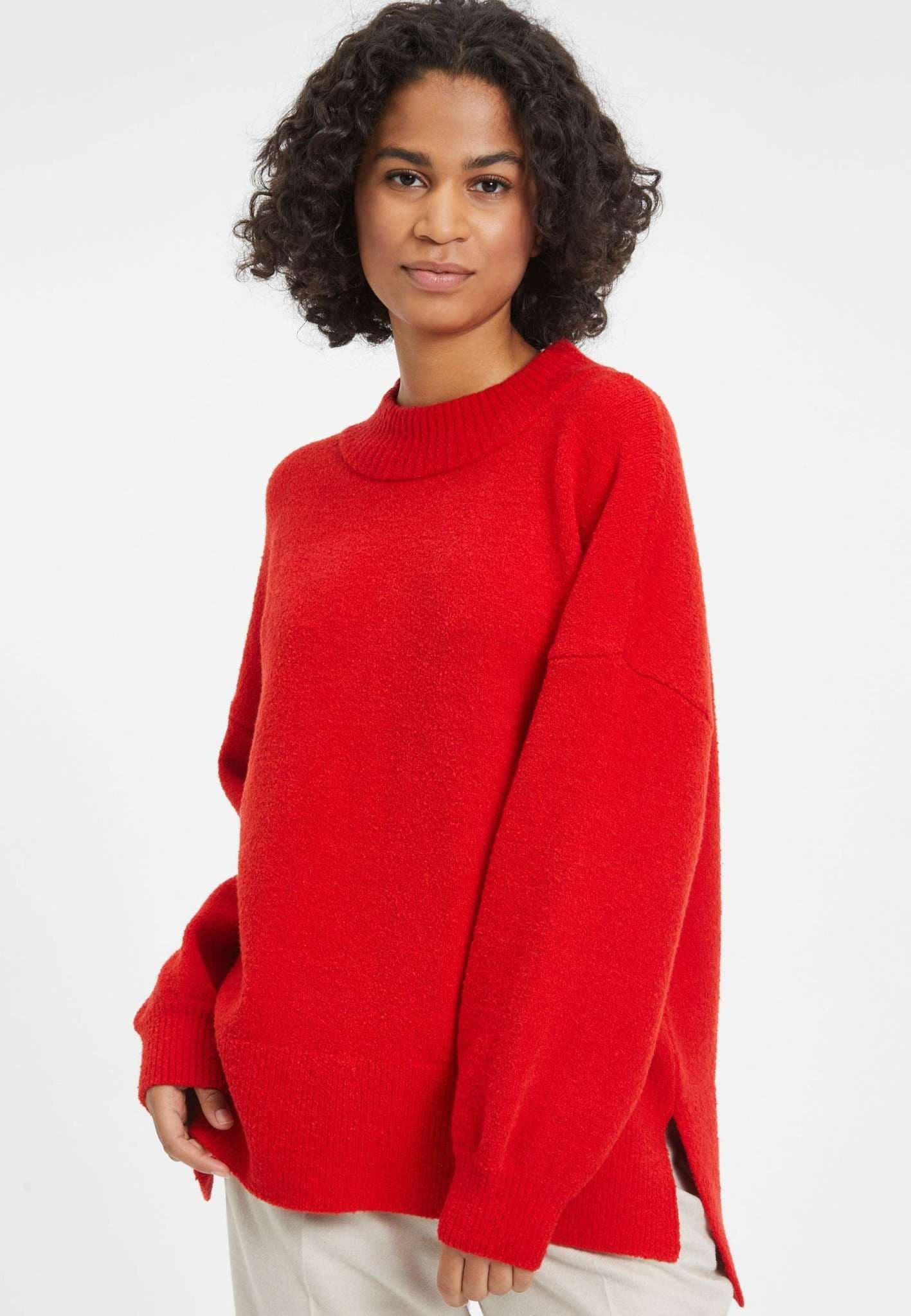 Tamaris Strickpullover »Pullover Barlt Boucle Knit Sweater« Tamaris Strickpullover »Pullover Barlt Boucle Knit Sweater« von tamaris