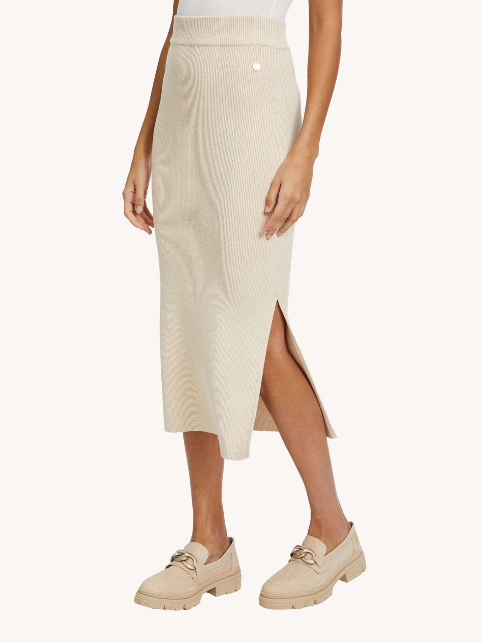 Tamaris Strickrock »Röcke Basin Rib Knit Skirt« Tamaris Strickrock »Röcke Basin Rib Knit Skirt« von tamaris