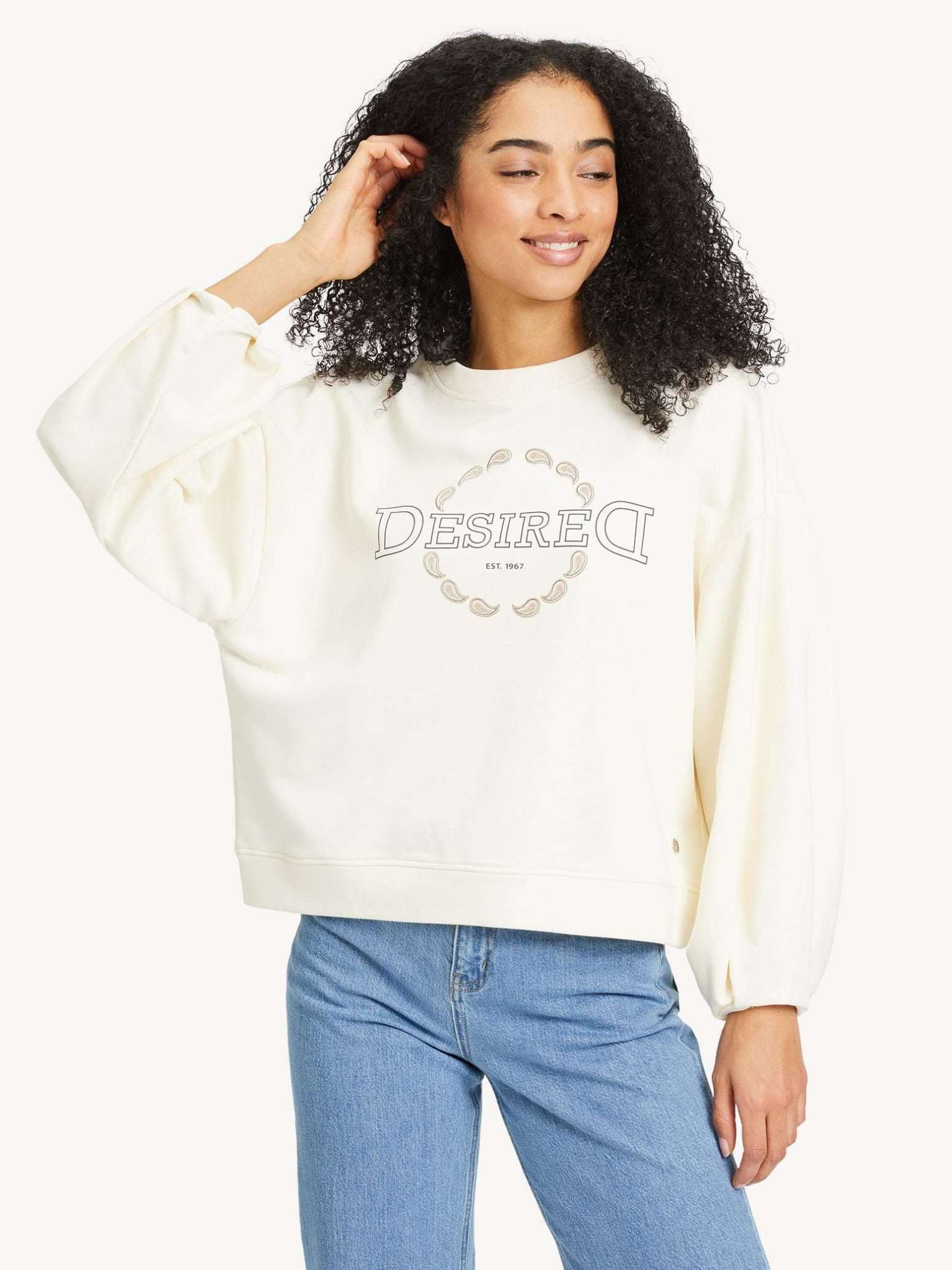 Tamaris Sweatshirt »Sweatshirt Barcelona Graphic Crew Sweat« Tamaris Sweatshirt »Sweatshirt Barcelona Graphic Crew Sweat« von tamaris