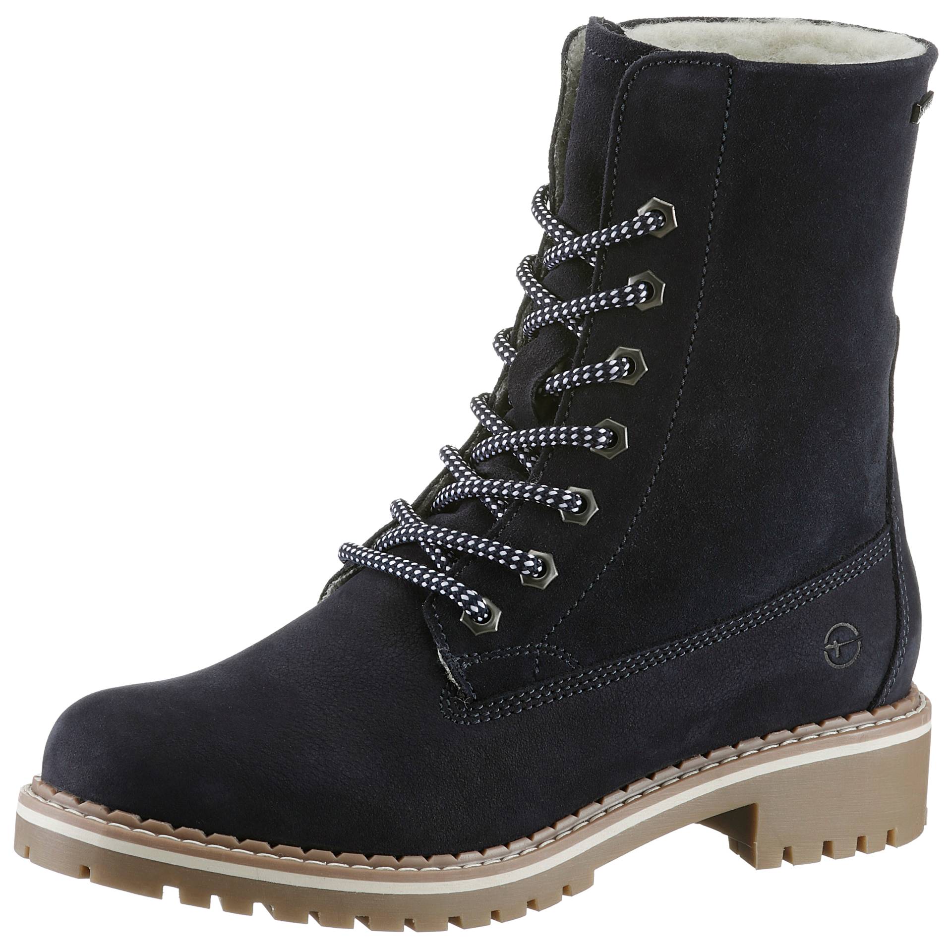 Tamaris Winterboots, Blockabsatz, Winterstiefelette, Schnürboots mit DUO-TEX-Ausstattung von tamaris