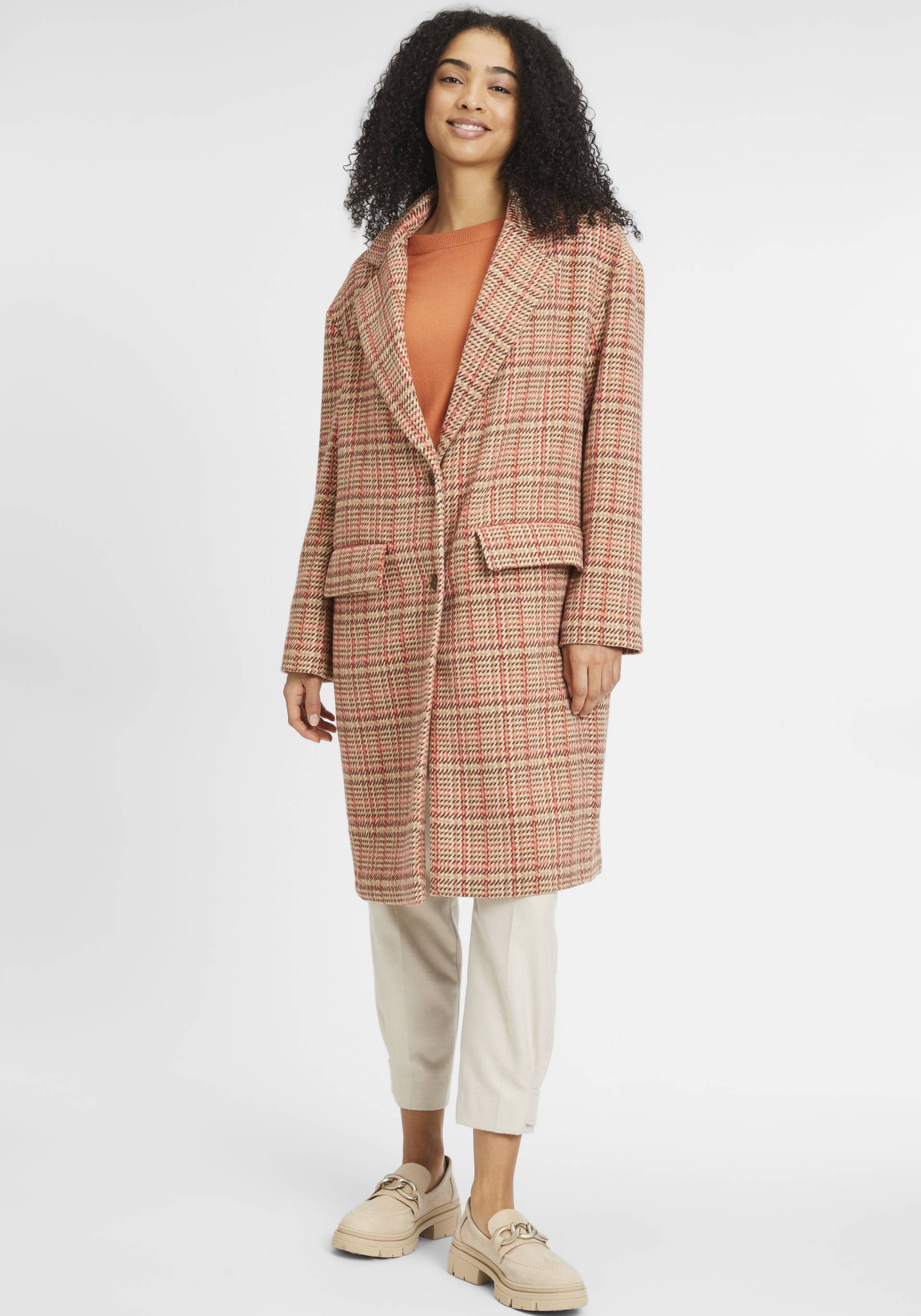 Tamaris Wollmantel, in kariertem Design - NEUE KOLLEKTION Tamaris Wollmantel, in kariertem Design - NEUE KOLLEKTION von tamaris