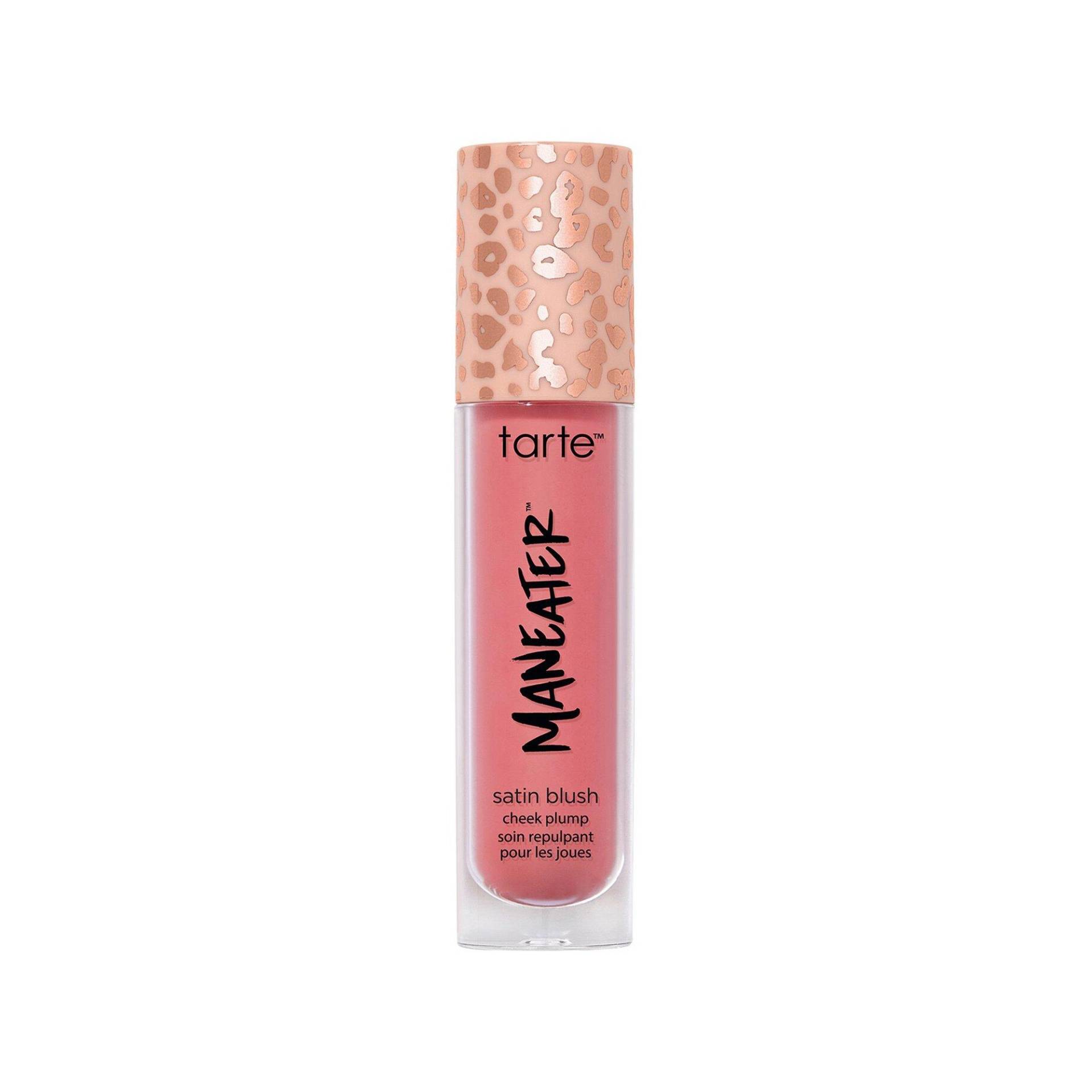 tarte - Maneater Satin Blush Cheek Plump Rouge, 8 ml, Warm Pink von tarte