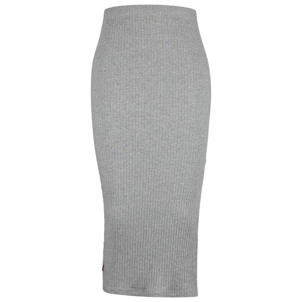 tentree - Women's Knit Rib Skirt - Jupe Gr L;S;XS grau;schwarz von tentree