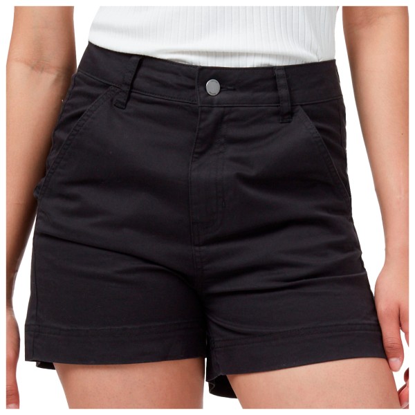 tentree - Women's Twill High Waist Short - Shorts Gr 10 schwarz von tentree