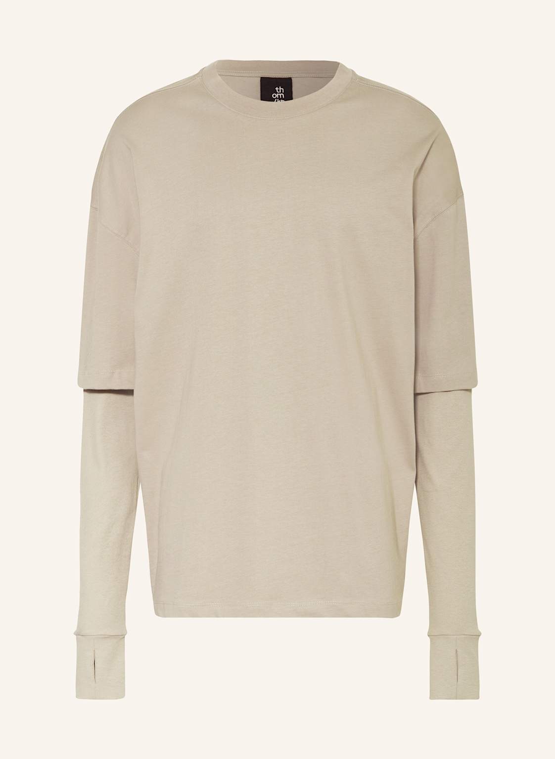 Thom/Krom Longsleeve beige Thom/Krom Longsleeve beige von thom/krom