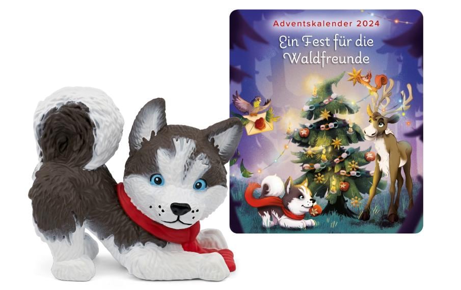 tonies Adventskalender »– Husky – Ein Fest für die Waldfreunde 2024«, ab 3 Jahren von tonies