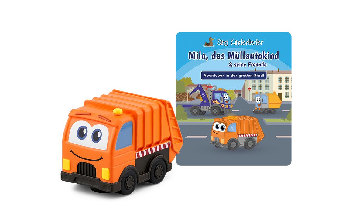 tonies Hörspiel »Sing Kinderlieder Milo, das Müllauto-Kind« von tonies