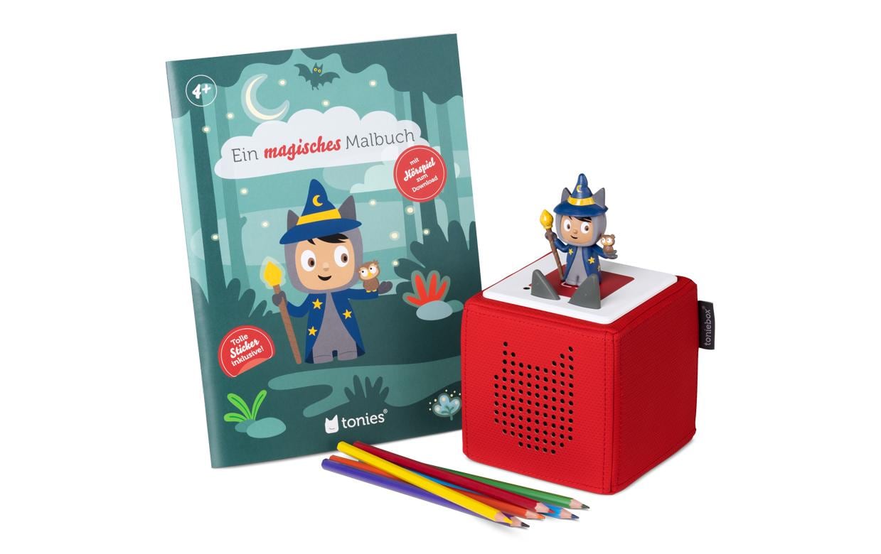 tonies Hörspielfigur »Ein Magisches Malbuch & Kreativ-Tonie Zauberer« tonies Hörspielfigur »Ein Magisches Malbuch & Kreativ-Tonie Zauberer« von tonies