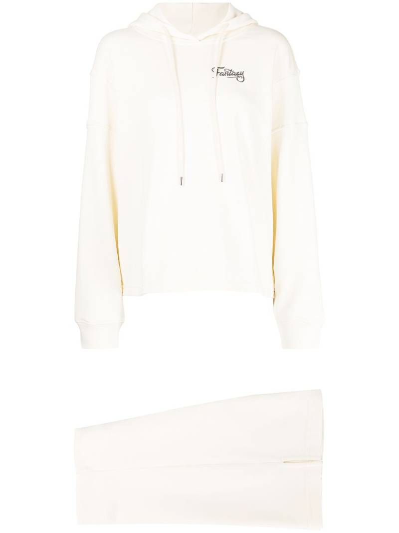 tout a coup Fantasy hoodie skirt tracksuit - White von tout a coup