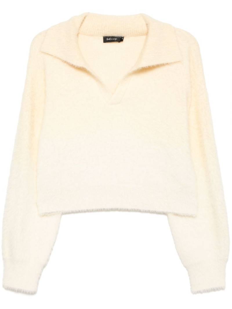 tout a coup brushed jumper - Neutrals von tout a coup