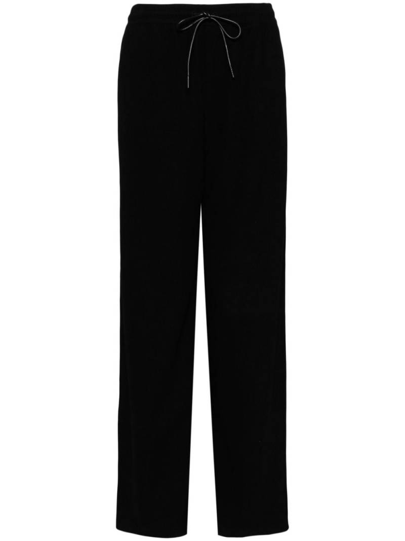 tout a coup drawstrings track pant - Black von tout a coup