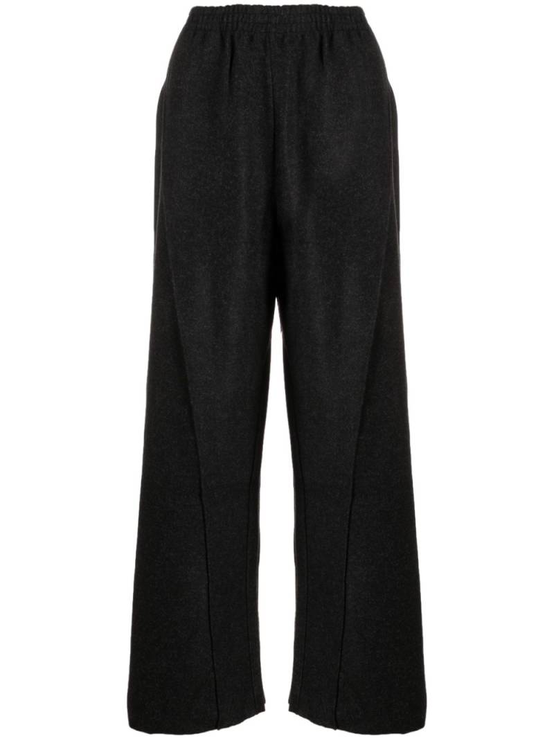 tout a coup elasticated-waist wide-leg trousers - Black von tout a coup